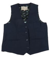 Tmavomodrá slávnostná vesta Dunnes