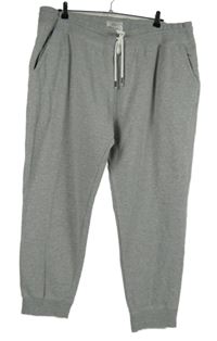 Pánske sivé tepláky F&F vel. 3XL