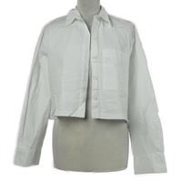 Dámská bílá crop halenka 