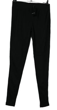 Nové - Dámske čierne thermo legíny Esmara