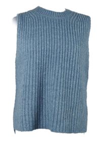 Dámská světlemodrá svetrová vesta 