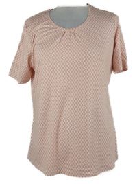 Dámské růžovo-bílé vzorované tričko Gerry Weber 