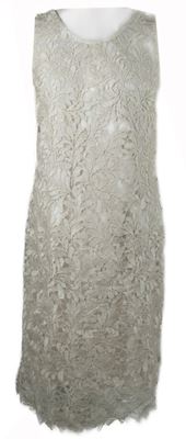 Dámské smetanové krajkové šaty Michael Em 