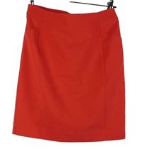 Dámska červená púzdrová sukňa H&M