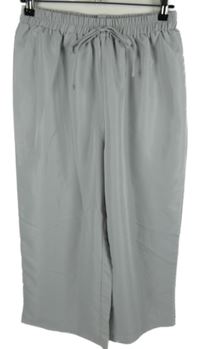 Dámské šedé culottes kalhoty 