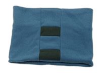 Modro-šedý fleecový nákrčník