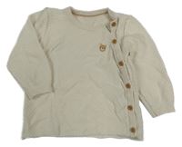 Smotanový prepínaci sveter George