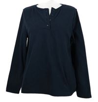 Dámská tmavomodrá fleecová mikina Esmara