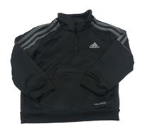 Čierna športová mikina Adidas