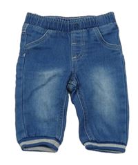 Modré teplákové rifle Ergee