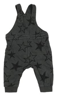 Šedé laclové tepláky s hvězdami F&F