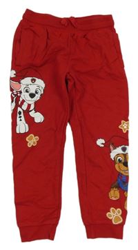 Červené tepláky s Paw Patrol Nickelodeon