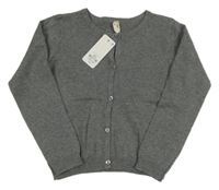 Nové - Sivý prepínaci sveter Yd.