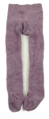 Purpurové chlpaté pančuchy