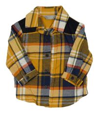 Barevná kostkovaná flanelová košile Primark