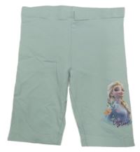 Svetlomodré elastické kraťasy s Elsou H&M