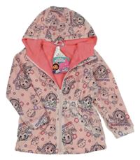 Nové - Světlerůžová šusťáková podzimní parka Gabby´s Dollhouse Pep&Co