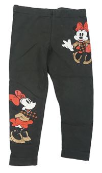 Tmavošedé legíny s Minnie PRIMARK