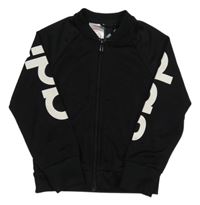 Černá propínací sportovní mikina Adidas