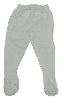 Bílé pletené polodupky Paz