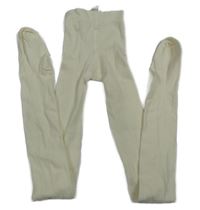 Smetanové punčocháče C&A