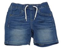 Modré teplákové riflové kraťasy name it.