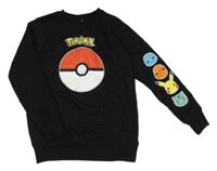 Čierna mikina s pokémony