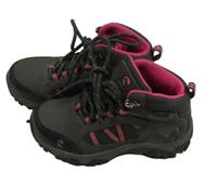 Antracitové členkové é outdoorové topánky Gelert vel. 29