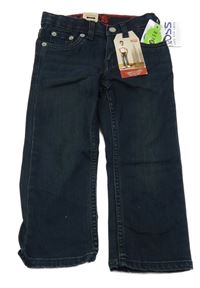 Nové - Tmavomodré straight rifle Levi´s