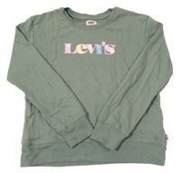 Khaki mikina s logem Levi´s