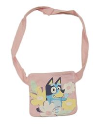 Svetloružová bavlnená mini kabelka s Bluey Nutmeg