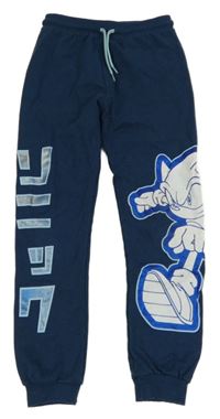 Petrolejové tepláky se Sonicem 