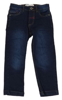 Tmavomodré skinny rifle Minoti