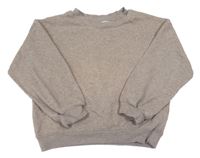 Hnedá melírovaná mikina H&M