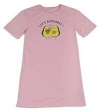 Růžová noční košile s avokády Primark