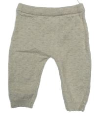 Béžové pletené tepláky C&A