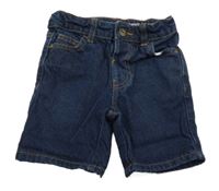 Tmavomodré riflové kraťasy Primark