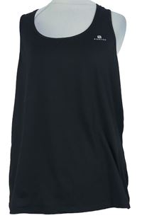 Dámký černý sportovní funkční top Domyos 