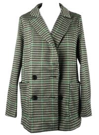 Dámský černo-zelený vzorovaný blejzr C&A