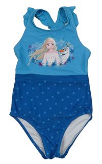 Modré plavky s Elsou Disney