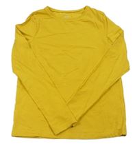 Žluté triko H&M