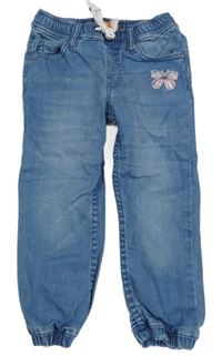 Modré cuff rifle s motýlkom Staccato