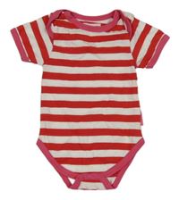 Červeno-biele body s růžovým lemováním Toby tiger