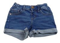 Modré rifľové kraťasy Denim Co.