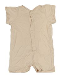 Světlerůžový kraťasový overal H&M