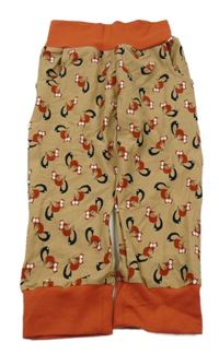 Pískovo-tehlové tepláky s mačkami