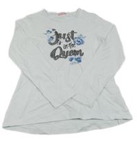 Bílé triko s nápisem 