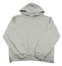 Sivá melírovaná mikina s kapucňou H&M