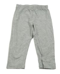 Sivé melírované capri legíny H&M