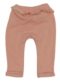 Růžové tepláky s volánky Matalan